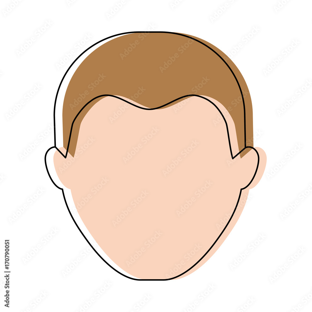 man face icon over white background colorful design vector illustration man face icon over white background colorful design vector illustration