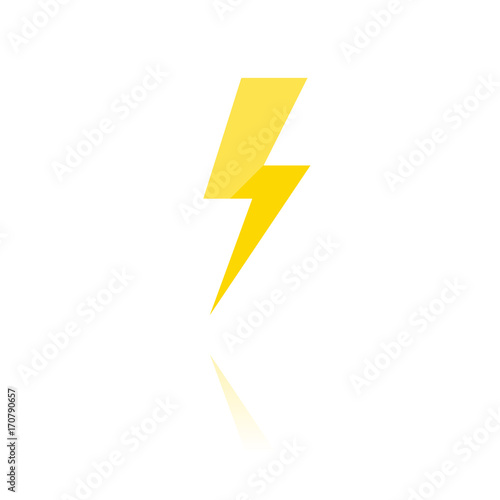farbiges Symbol - Blitz