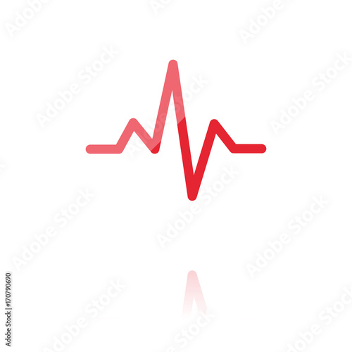 farbiges Symbol - Puls