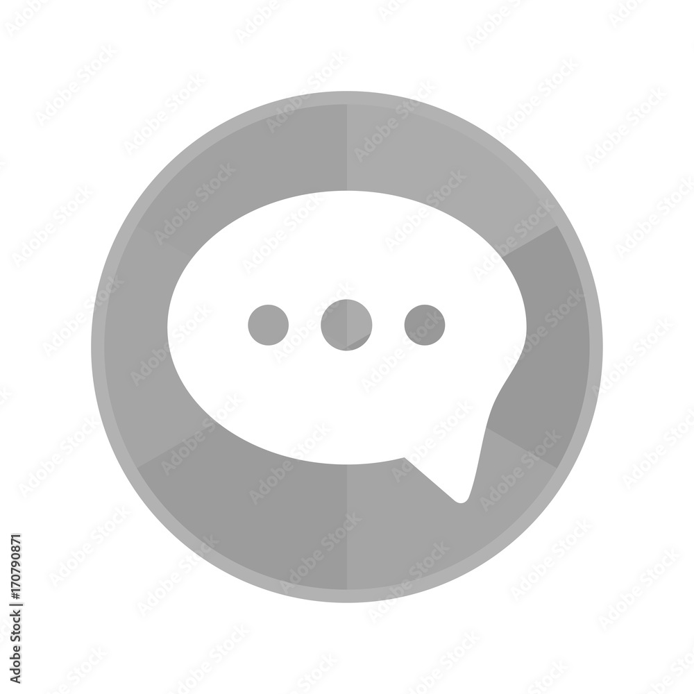 Kreis Icon - Sprechblase Kreis Icon - Sprechblase