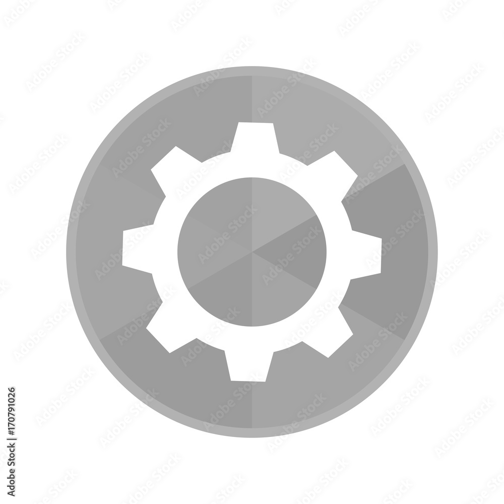 Kreis Icon - Einstellungen-Symbol