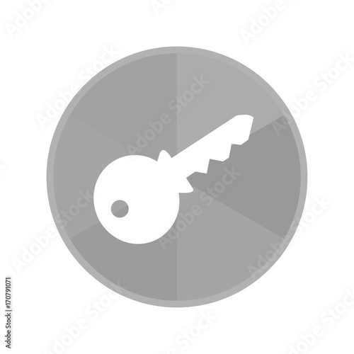Kreis Icon - Schlüssel modern