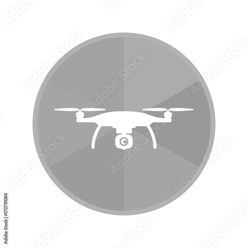Kreis Icon - Drohne frontal