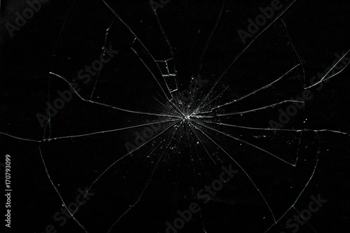 Cracked Glass Of Display