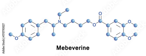 Tableau sur toile Mebeverine muscarinic acetylcholine modulator