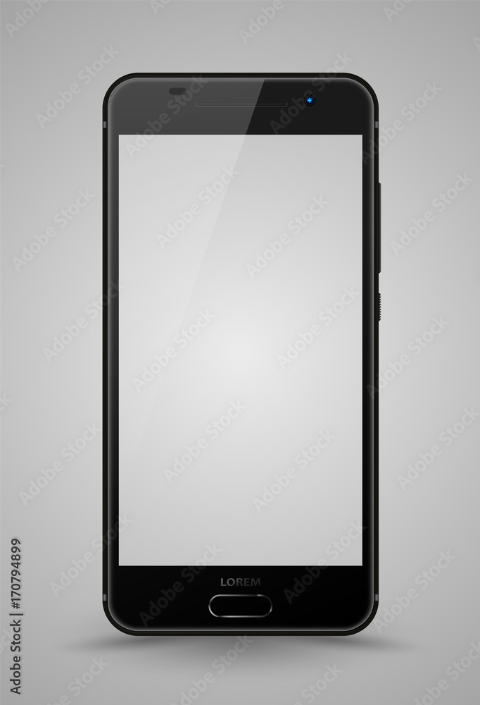 Smartphone mockup. Smartphone mockup.