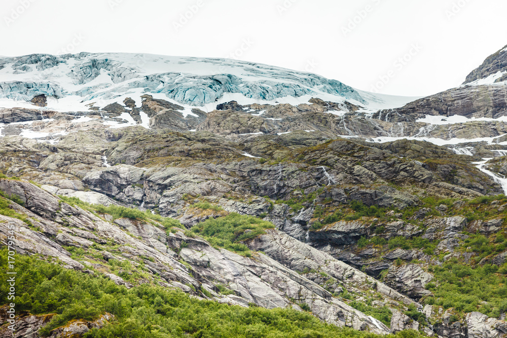 Boyabreen Glacier in Norway