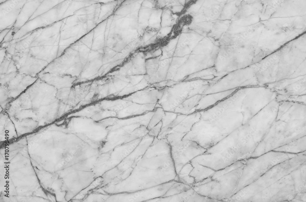 Obraz premium black and white natural marble pattern texture background