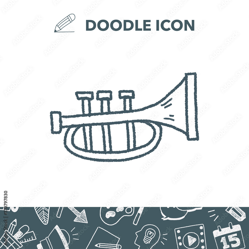 trumpet doodle trumpet doodle