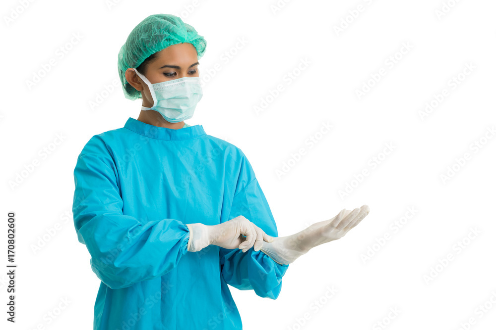 portrait medical doctor on white background portrait medical doctor on white background