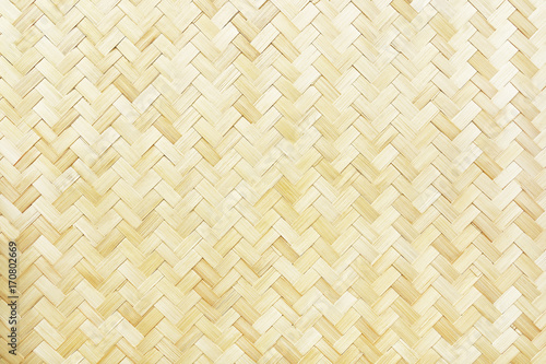 woven bamboo texture for pattern and background