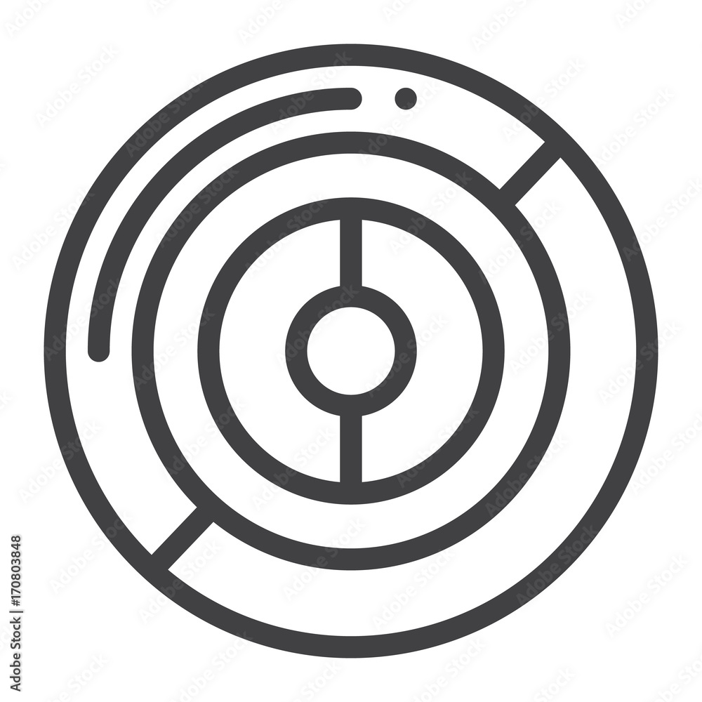 Pie chart line icon, outline vector sign, linear style pictogram isolated on white. Symbol, logo illustration. Editable stroke Pie chart line icon, outline vector sign, linear style pictogram isolated on white. Symbol, logo illustration. Editable stroke