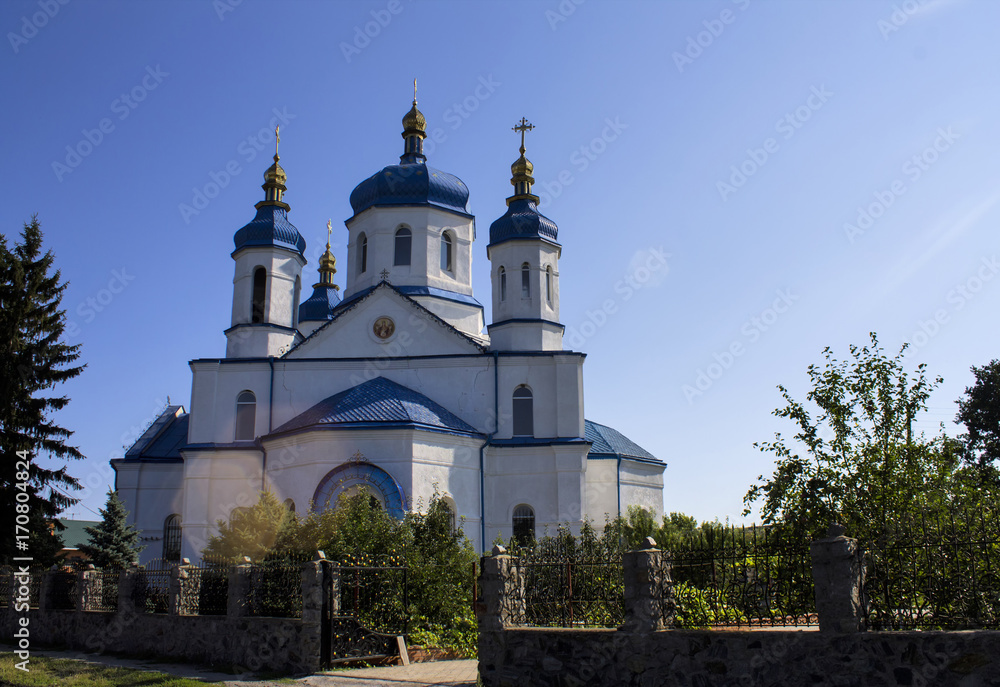 Country church in Ukraine, lysyanka.