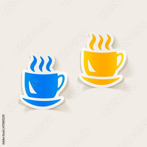 realistic design element: coffee