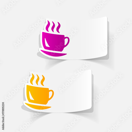 realistic design element: coffee