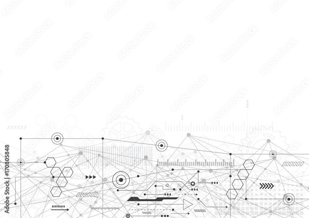 Vector Abstract science futuristic energy technology. Hi-tech digital technology concept Vector Abstract science futuristic energy technology. Hi-tech digital technology concept