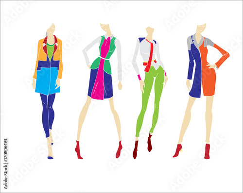 SKETCH. fashion girls
