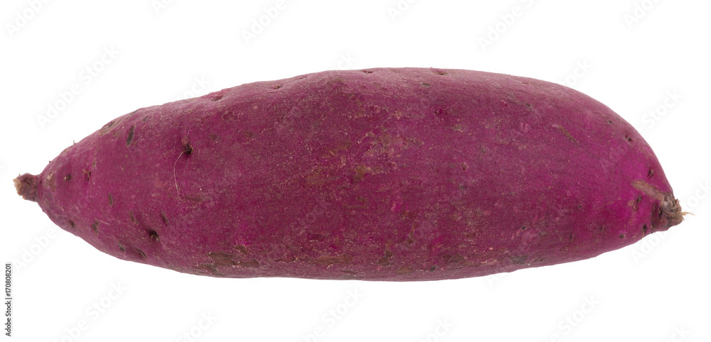 sweet potato isolated on over white background sweet potato isolated on over white background