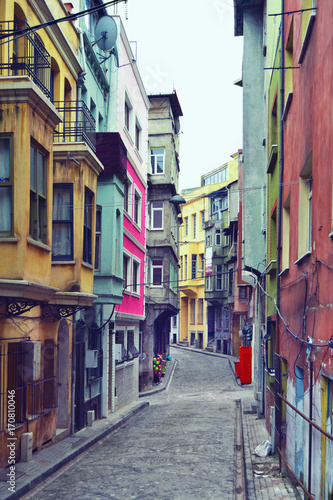 Street of Istanbul. Fatih district