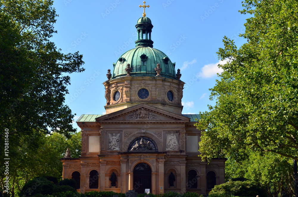 Kapelle auf dem Freiburger Hauptfriedhof