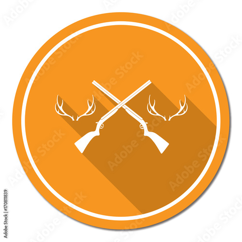 Hunting club logo icon