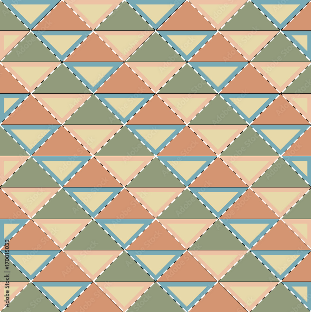 Fototapeta premium Decor Festive patch Vintage Pattern