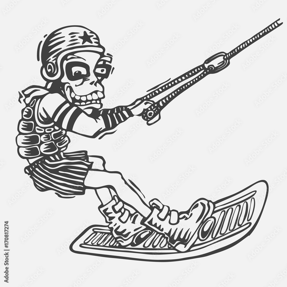 wakeboarder in helmet and life jacket wakeboarder in helmet and life jacket