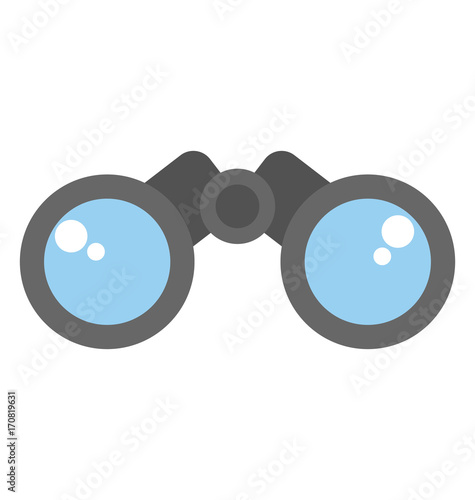 Binocular Vector Icon
