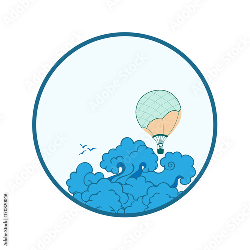 Air balloon.
