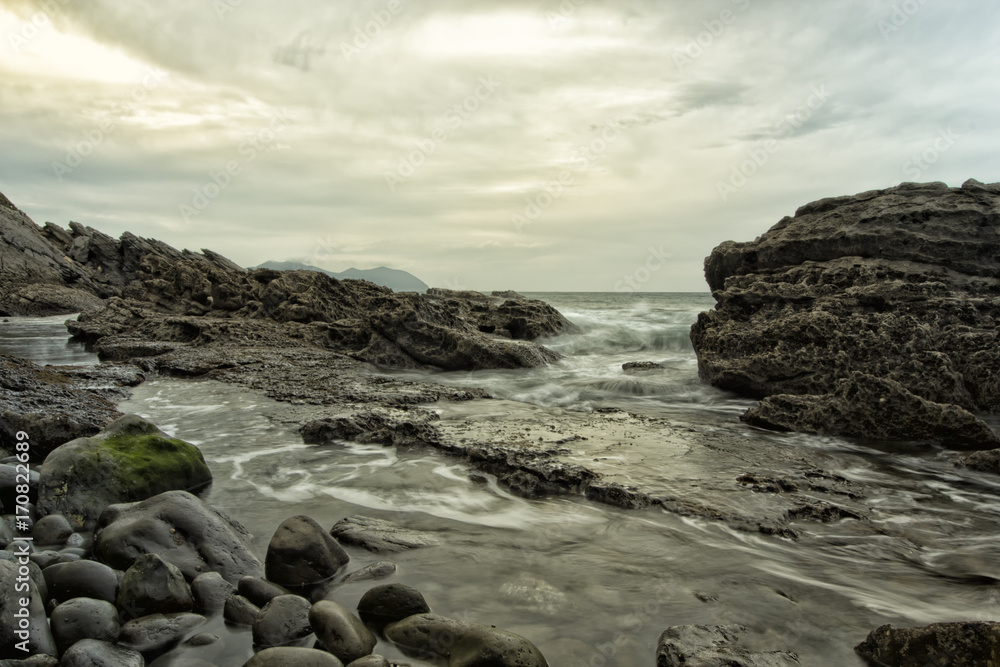 landscape in the coast