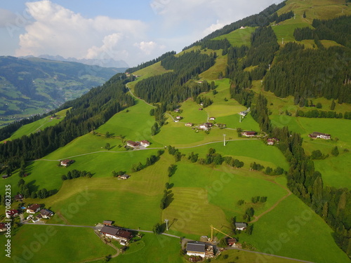 Alpen aus der Luft