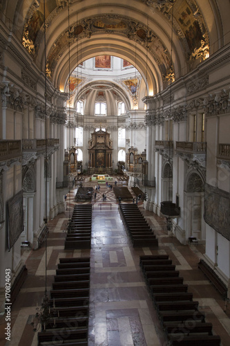 nave of the Salzburg Cathedral © digitaldictator
