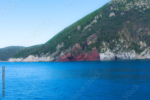 View of the sea and Elba Island © GMfoto