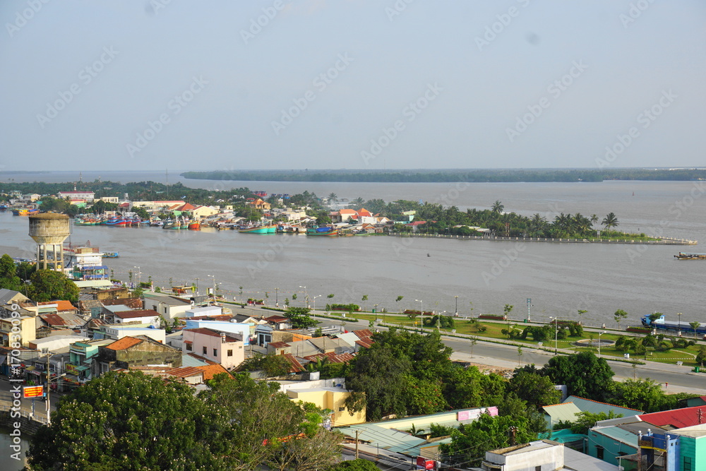 My Tho im Mekongdelta, Vietnam