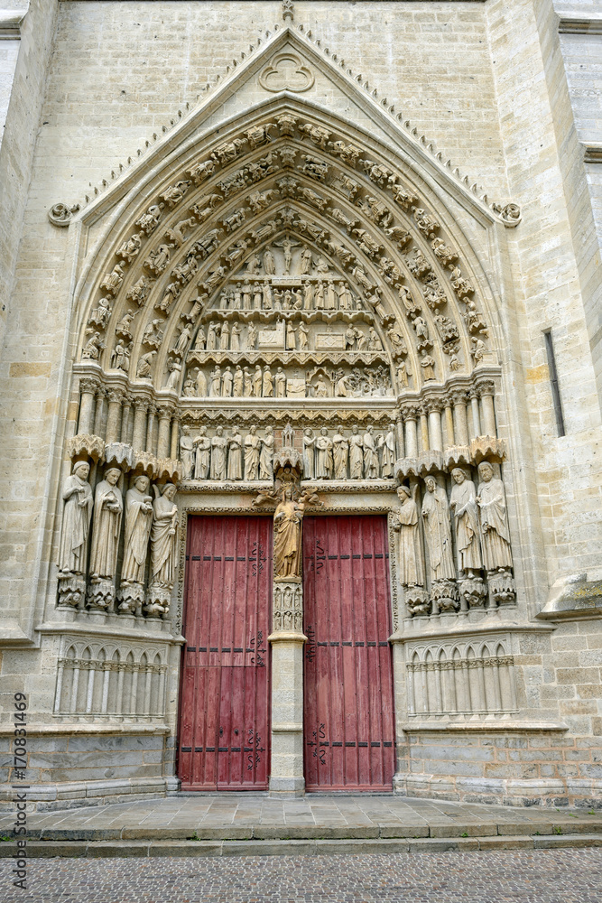 Amiens Cathedral is a Roman Catholic cathedral