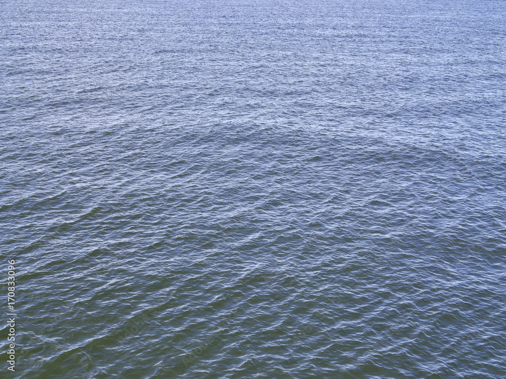 Fototapeta premium Sea water surface closeup. Natural background.