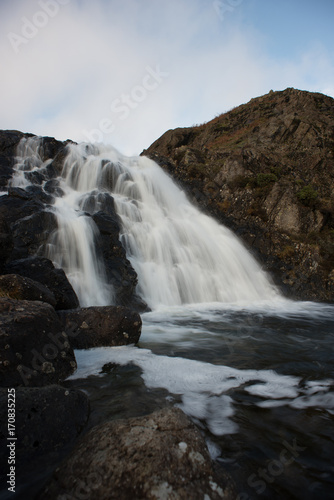 Easedale Tarn waterfall Grasmere