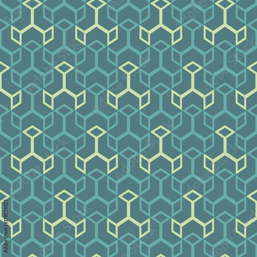 Seamless pattern of geometr...