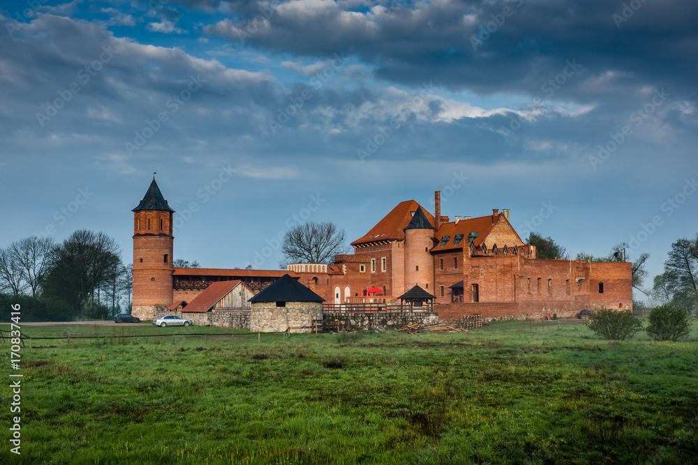 Castle in Tykocin town, Podlasie, Poland