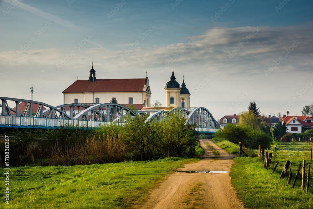 Baroque Church of the Holy Trinity in Tykocin town, Podlasie, Poland
