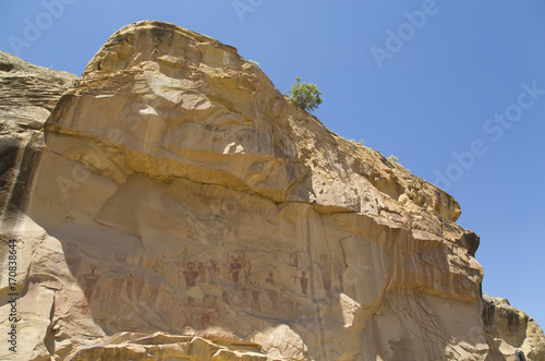 Sego Canyon Pictograph Panel, Sego Canyon, near Thompson, Utah photo