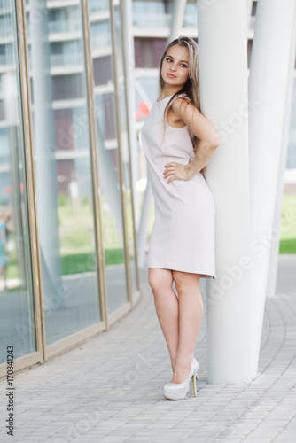 Free Download portrait of beautiful yound woman outdoors - GFXLoad