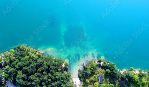 Fototapeta Naklejka Na Ścianę i Meble -  Aerial landscape of mediterranean sea