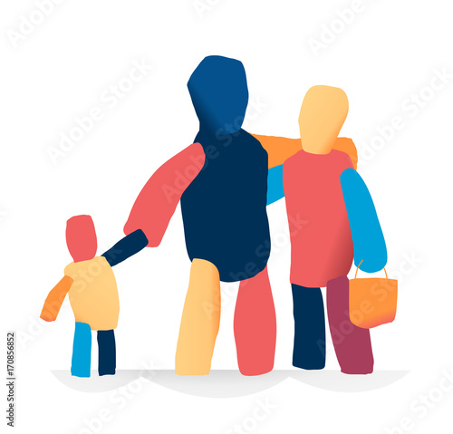 Famiglia di plastilina