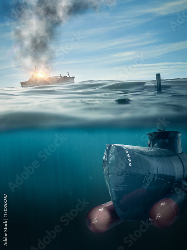 submarine on patrol photo