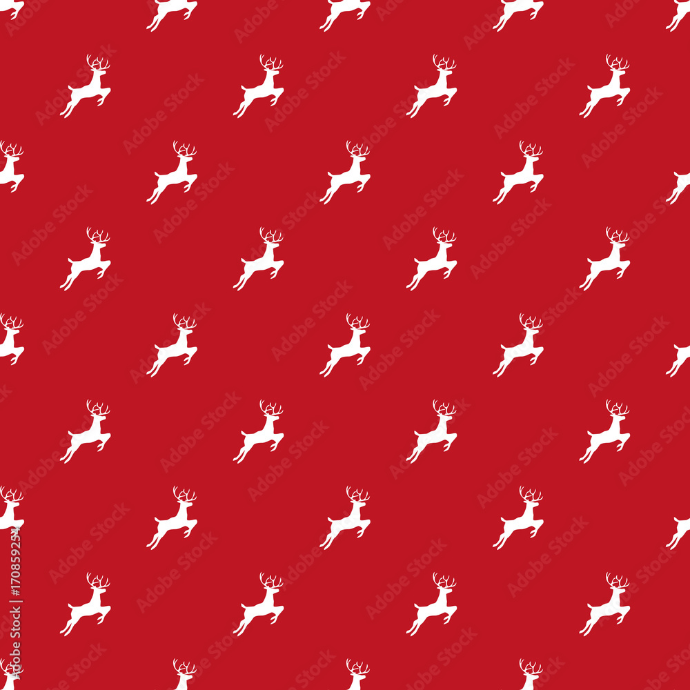 pattern with deer pattern with deer
