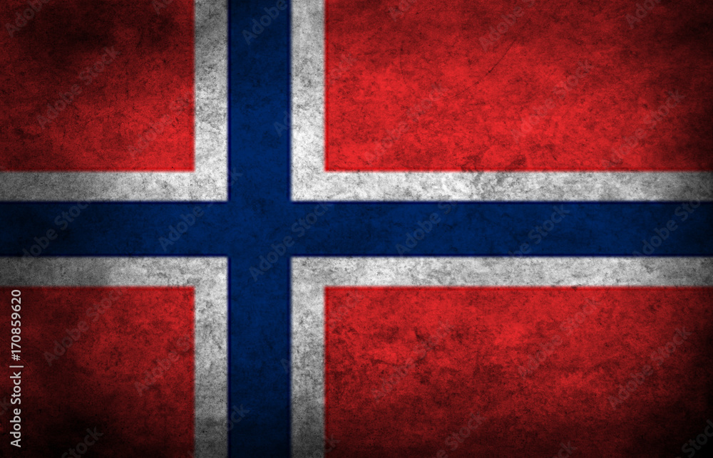 Fototapeta premium Norway flag