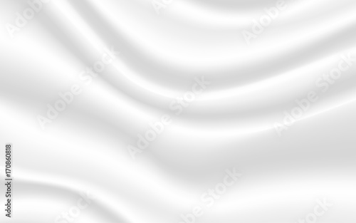 White silk satin background smooth texture background