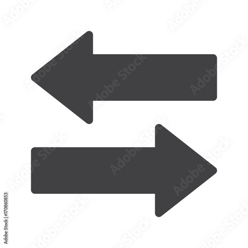 Arrows icon vector