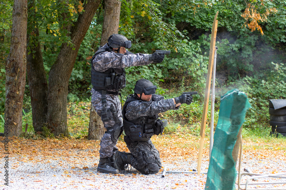 Fototapeta premium Special training
